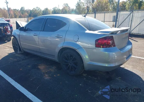 2014 Dodge Avenger Se z USA, uszkodzony, nr VIN 1C3CDZAB7EN155293